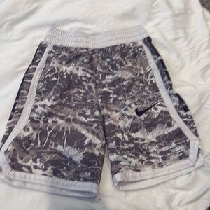 Boys Nike Small Black and Gray Dri-Fit Shorts